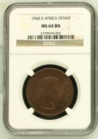 1960 Union Coin Set NGC "Mint State" Coins