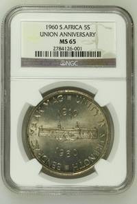 1960 Union Coin Set NGC "Mint State" Coins