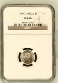 1960 Union Coin Set NGC "Mint State" Coins