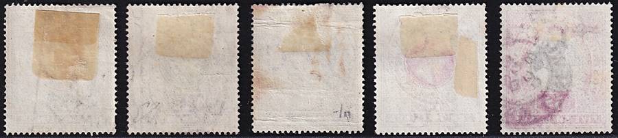 1902/3 Natal KEVII S/Set to £1.10 Postally Used (CV R10,700) + £5 Fiscal (Normal R50,000)