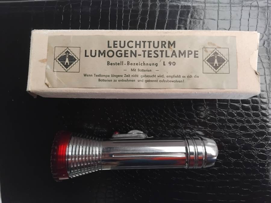 Antique Lighthouse UV-Light, Battery Powered - Unused, Still in Box