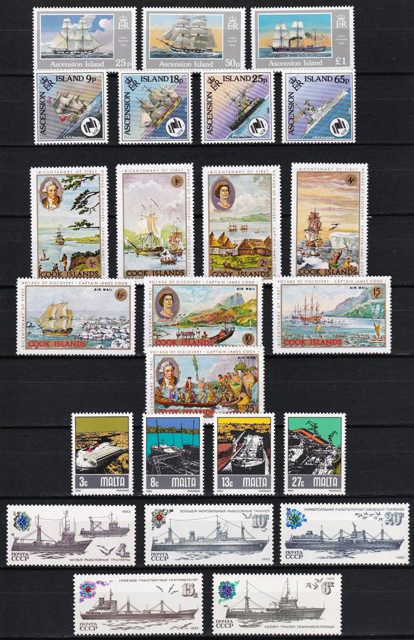 Ships/Boats Thematic UMM(**) Sets