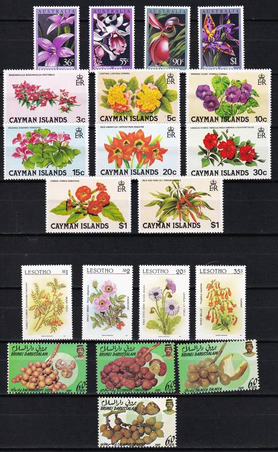 Plants & Fruits UMM(**) Sets - Nice Thematic!