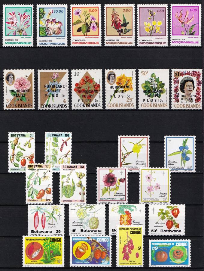 Plants & Fruits UMM(**) Sets - Nice Thematic!