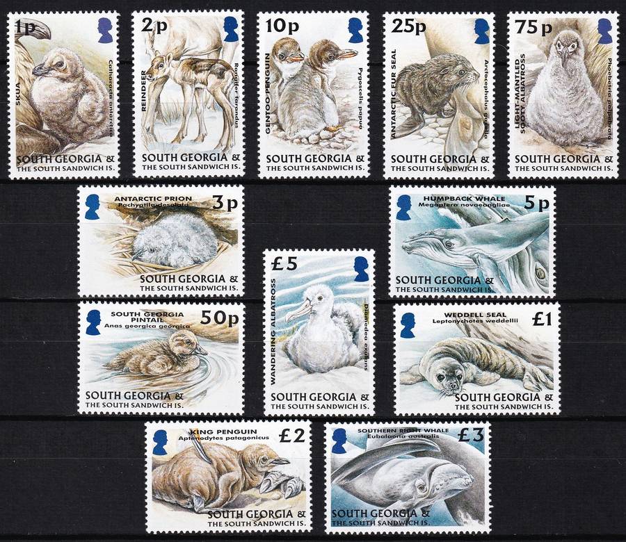 2004 South Georgia & Sandwich Islands UMM(**) Animal Definitive  @ R1,050+