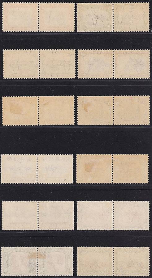 1931 SWA 1st Pictorials Group 1, Full MM(*) Down Perf Set (CC.103/114)  @ CV  R6,530