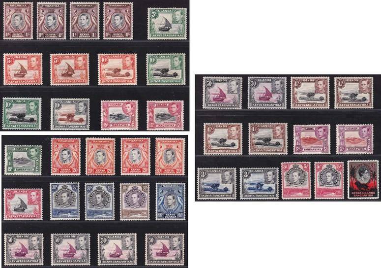 1938 KUT KGVI MM(*) S/Set to £1 with Most Listed Issues/Varieties  @ High CV  R28,750+