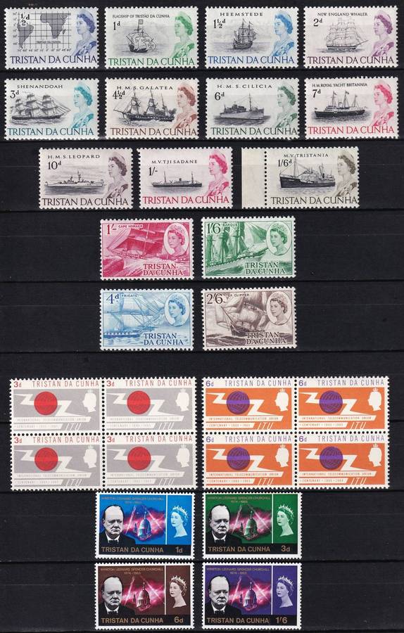 Tristan Da Cuhna UMM/MM Part Sets & Issues, Blocks & Minisheets - High Value Lot!