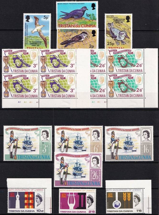 Tristan Da Cuhna UMM/MM Part Sets & Issues, Blocks & Minisheets - High Value Lot!