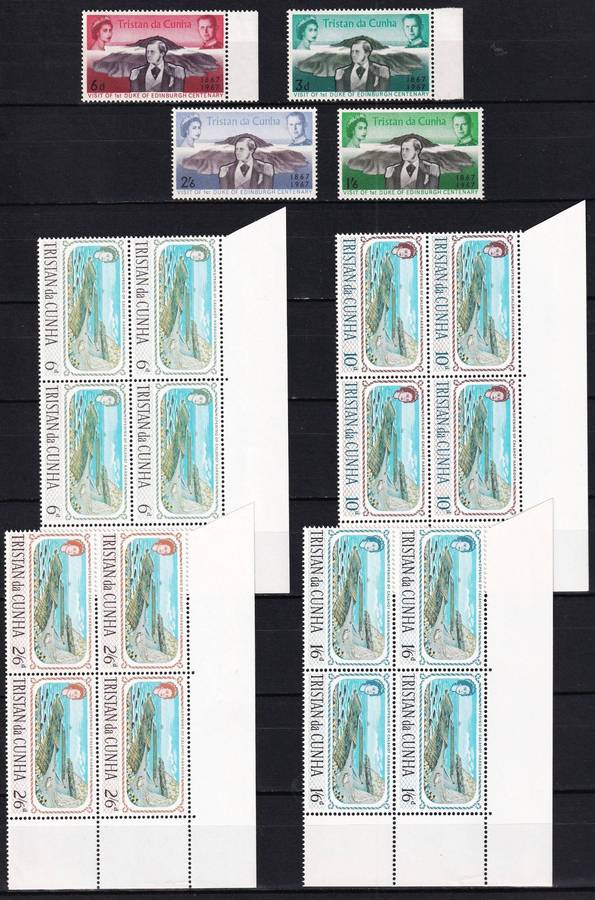 Tristan Da Cuhna UMM/MM Part Sets & Issues, Blocks & Minisheets - High Value Lot!