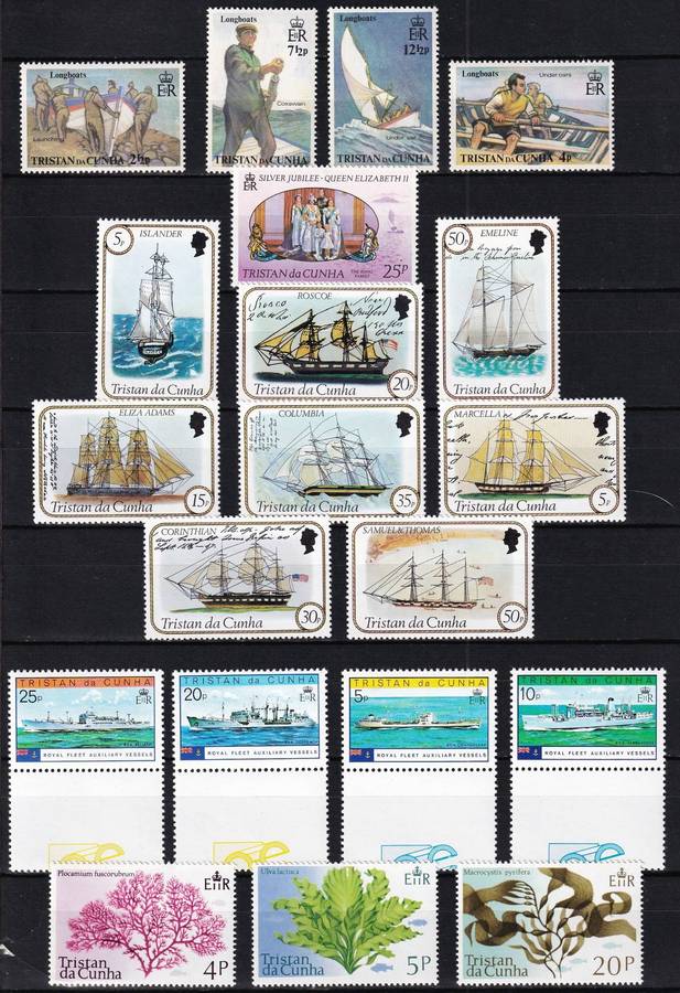 Tristan Da Cuhna UMM/MM Part Sets & Issues, Blocks & Minisheets - High Value Lot!