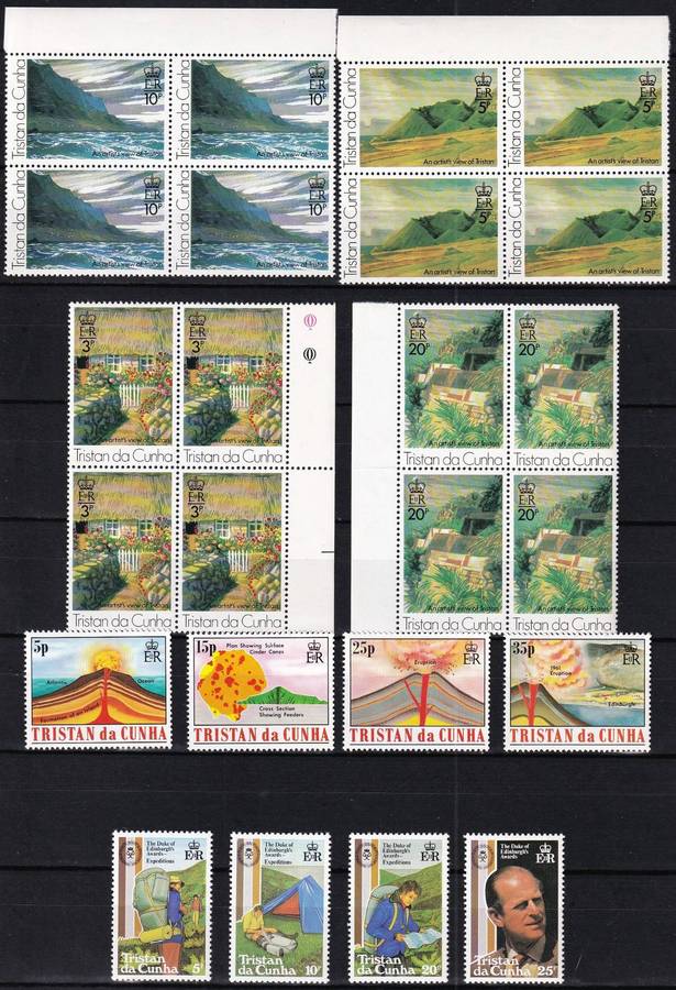 Tristan Da Cuhna UMM/MM Part Sets & Issues, Blocks & Minisheets - High Value Lot!