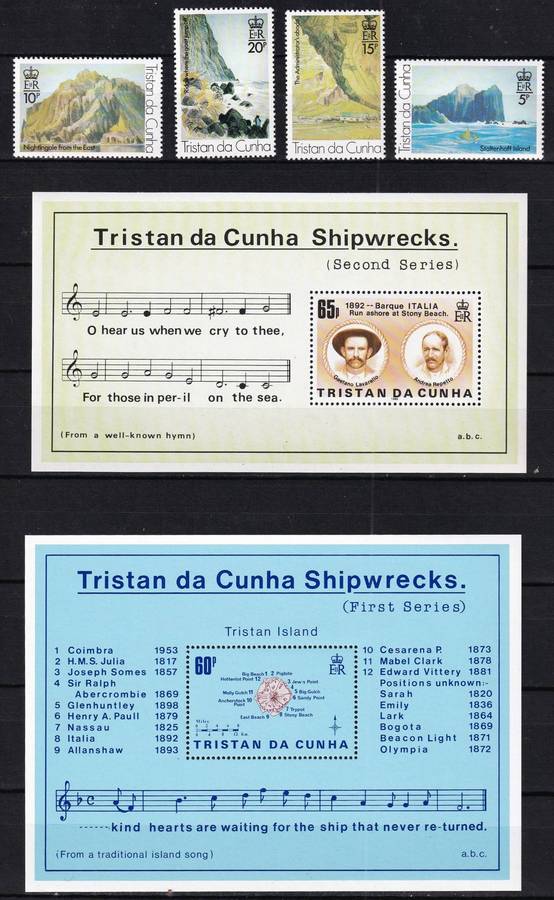 Tristan Da Cuhna UMM/MM Part Sets & Issues, Blocks & Minisheets - High Value Lot!