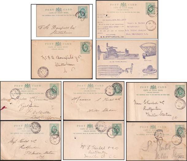 9 x CoGH PCs - Miller Station SCC, Hermon, Stutterheim, Willowmore etc