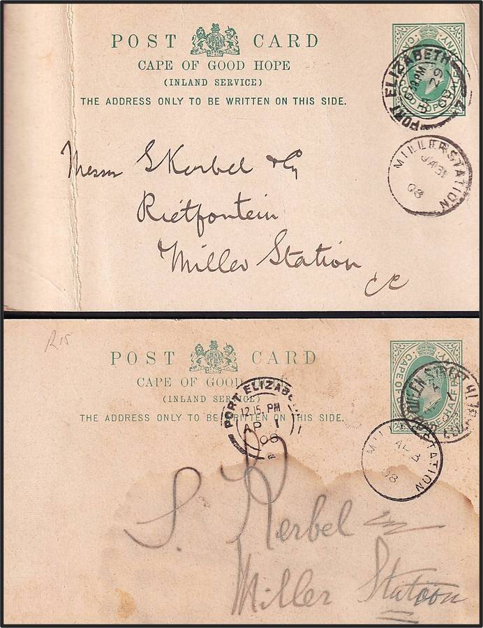 9 x CoGH PCs - Miller Station SCC, Hermon, Stutterheim, Willowmore etc