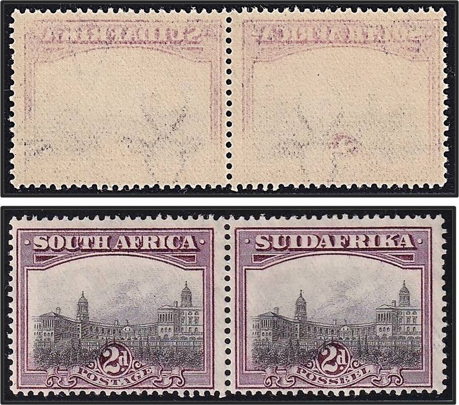 1927 Union 2d London Printing UMM(**) CC.33 - Transfer of Frame to Gummed Side - RARE!