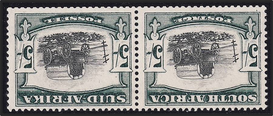 1933 Union 5/- MM(*) CC.62b Inverted Watermark  @ CV  R1,700