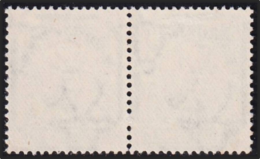 1930 Union ½d MM(*) ROTO UHB Variety Combo - Tagged Ear & Tick on Horn