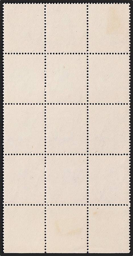 1950 Union 1d, Issue.21 UMM(**) Varieties - Red Vertical Line & Blob Left of Ship