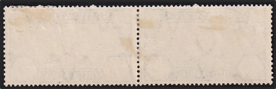 1935 Union ½d MM(*) Unlisted Variety - Green Line through Springbok at the Left