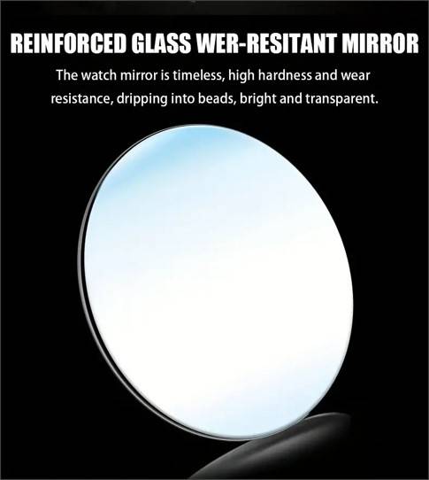 RUIGE Fashion Men's Waterproof Luminous Quartz Watch With Stainless Steel Strap