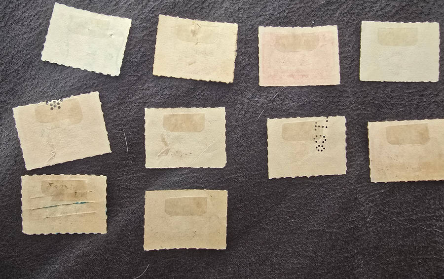 High CV!!! The warship revenue stamps 1898