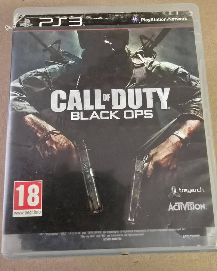 PS 3 game: Call of duty: Black ops