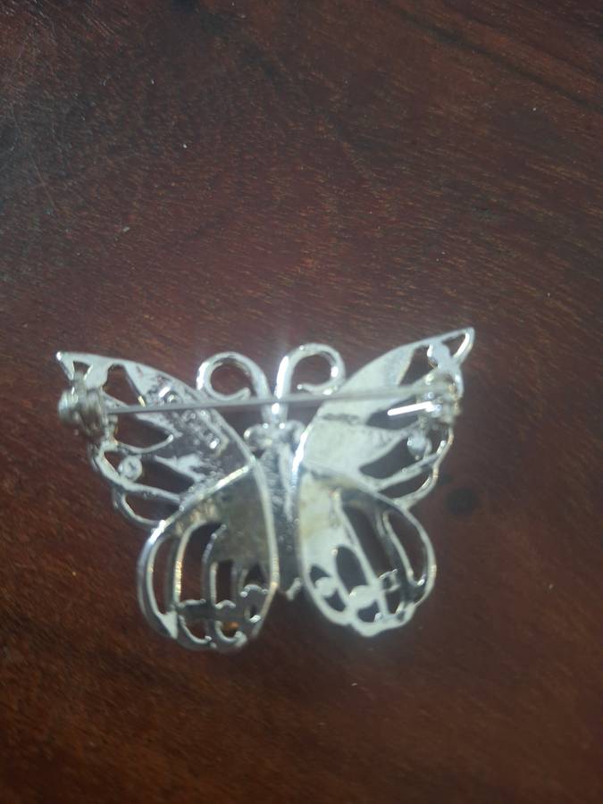Beautifully crafted DOrlan butterfly brooch