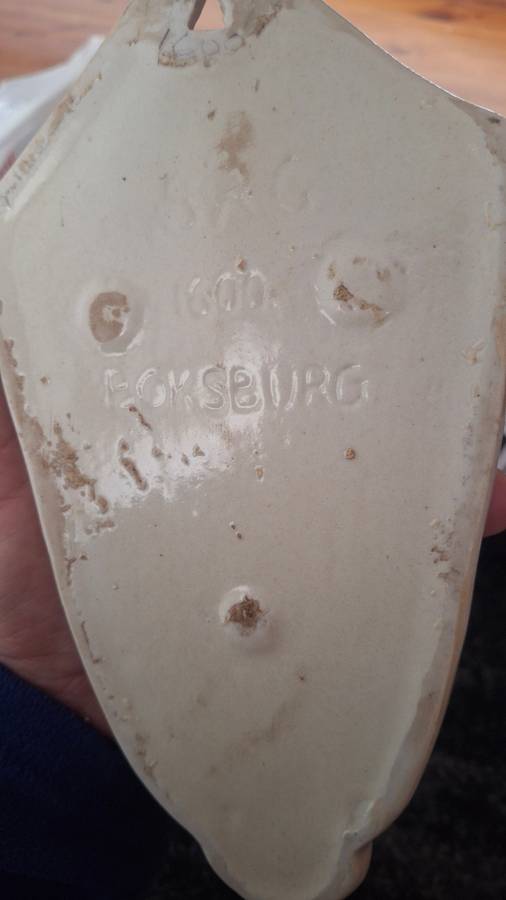 Lucia ware Stylised Pottery wall vase Vase By Boksburg East Pottery C1970