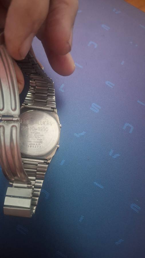 Seiko quart mens watch vintage H601-5400