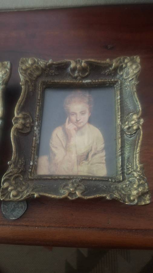 sir joshua reynolds lady in yellow dress framed with ladies in white dress