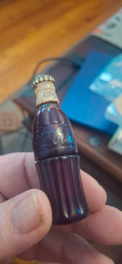 Rare Lighter Vintage Original Coca Cola Advertising Soda Bottle 1950s - 60s