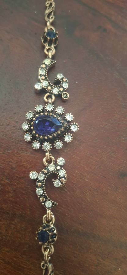Gold plated bracelet