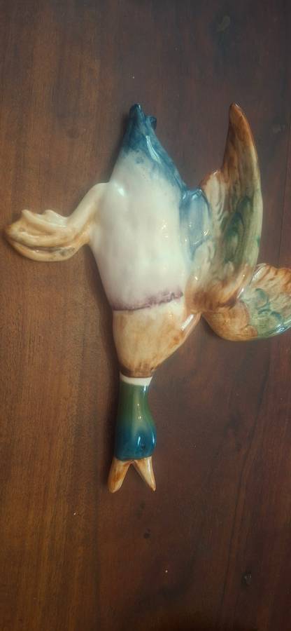 STUNNING VINTAGE BESWICK PORCELAIN WALL DUCK FIGURE No 596/3