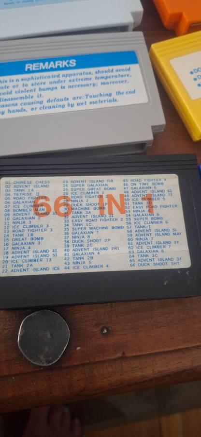 Tv game cartridges x 10