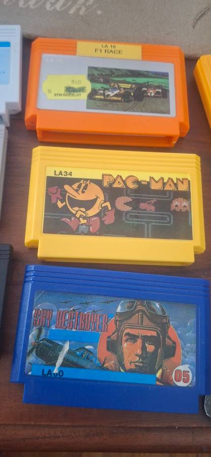 Tv game cartridges x 10