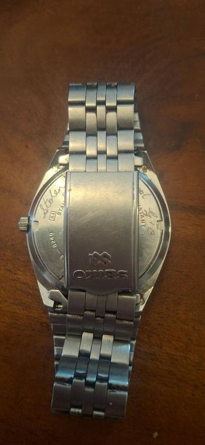 Vintage rare Seiko SQ circa 1980