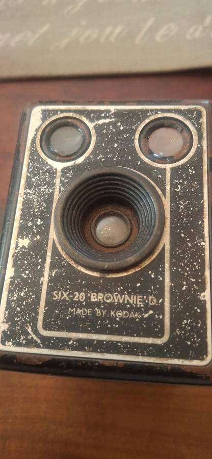 Retro Kodak Brownie Six-20 C 620 Film Made in England 1950s