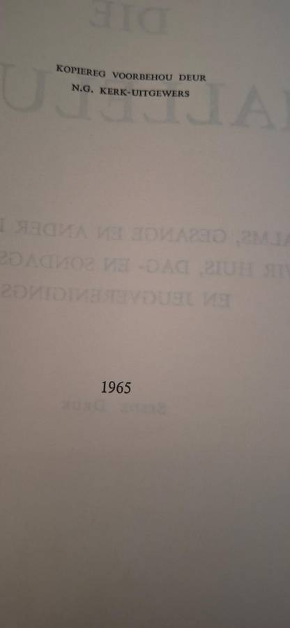 Die halleluja 1965