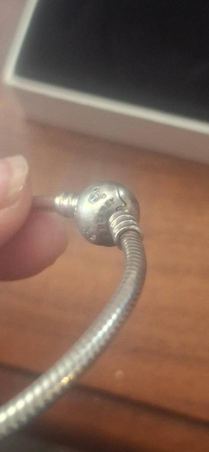Pandora sterling silver bracelet disney