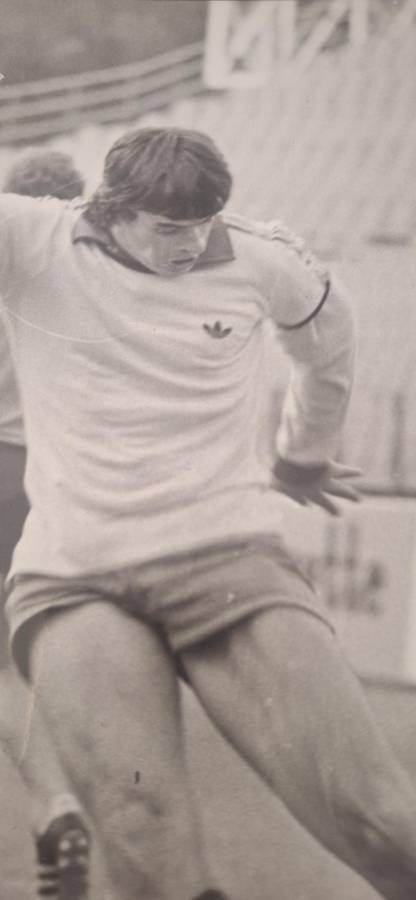 Sighed foto of robbie Blair rugby hero