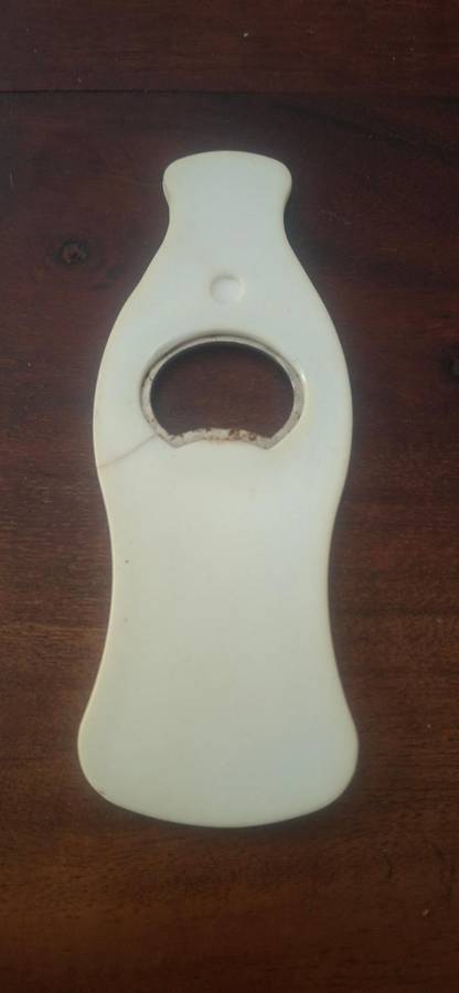 Coca cola bottle opener vintage 1980
