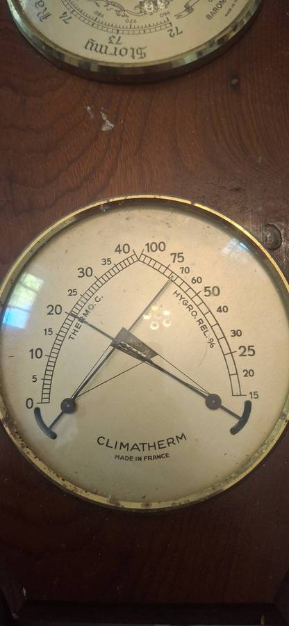 Baromaster and climatherm vintage