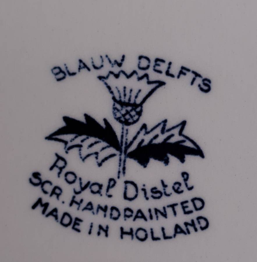 Delft Windmill  Plate
