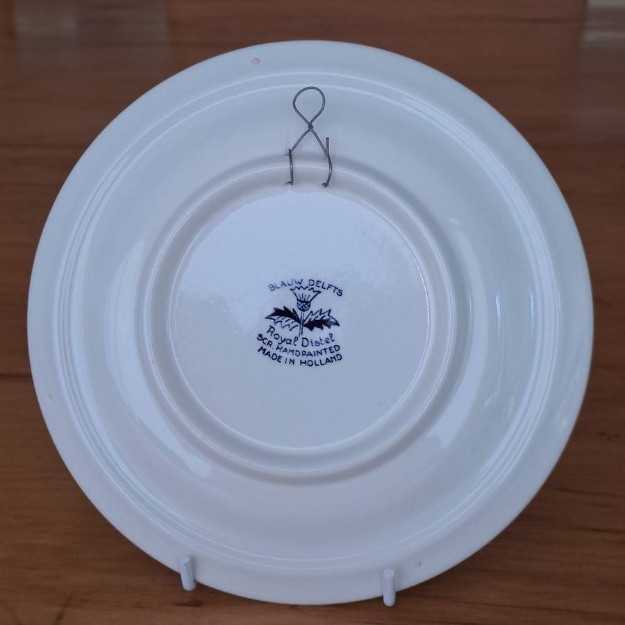 Delft Windmill  Plate