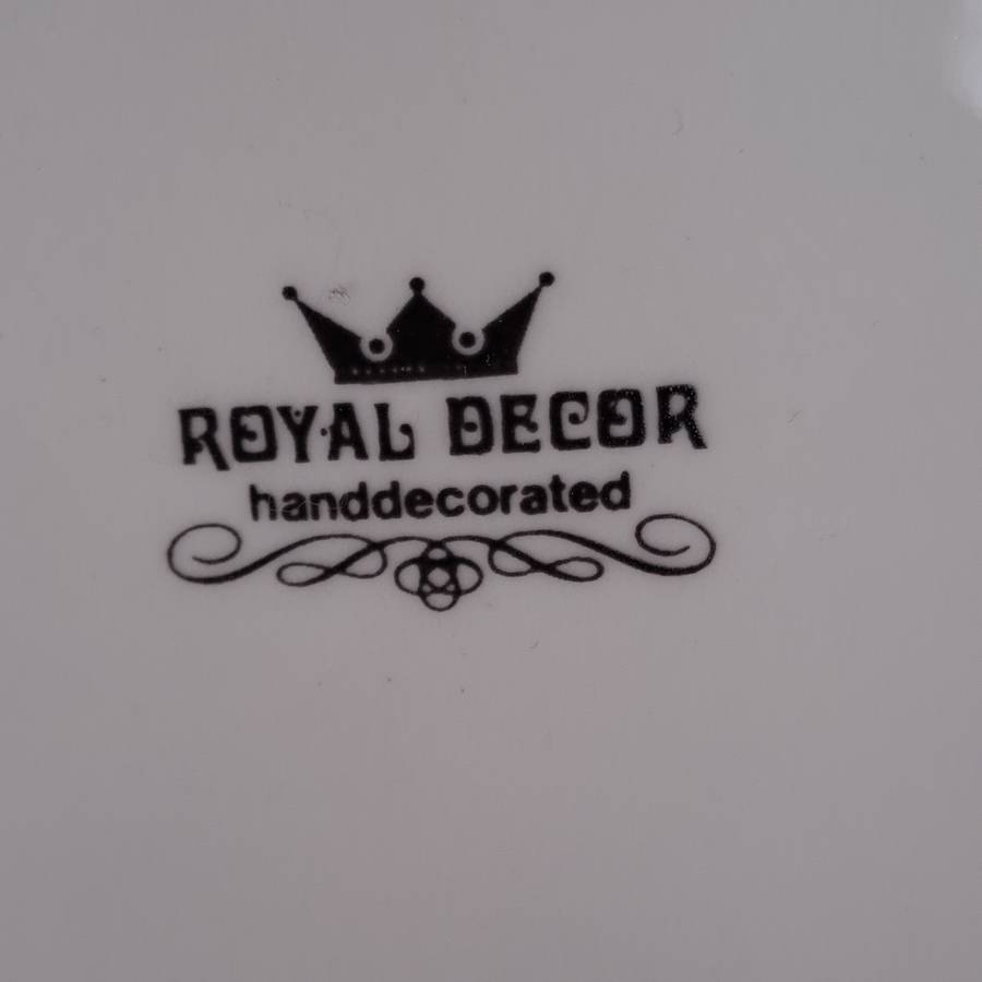 Royal Decor Plate - Windmill and Yacht