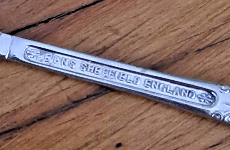 EPNS Apostle Condiment Spoons X Two