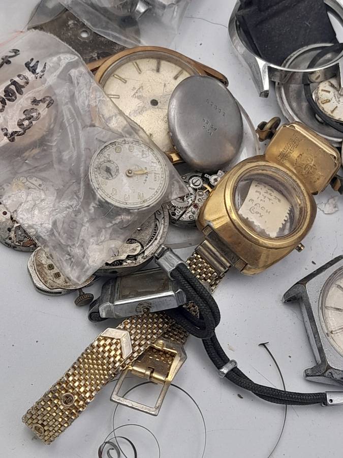 Watch parts for steampunk/repairs