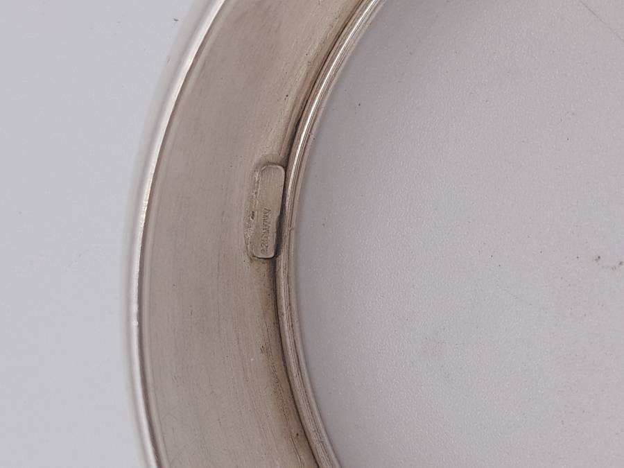 Big sterling silver bangle 64mm inside diameter