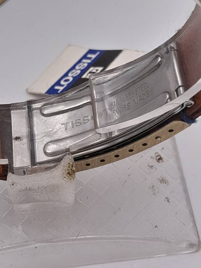 Tissot electronic PR516 WORKING 36mm ex crown 43mm lug to lug NEW OLD STOCK